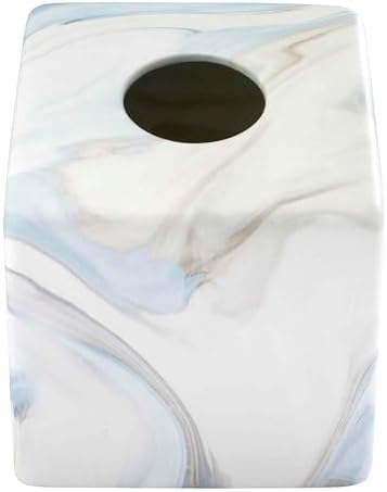 Avanti Linens - Tissue Box Cover, Resin Countertop Accessories, Guest Bathroom - Image 5