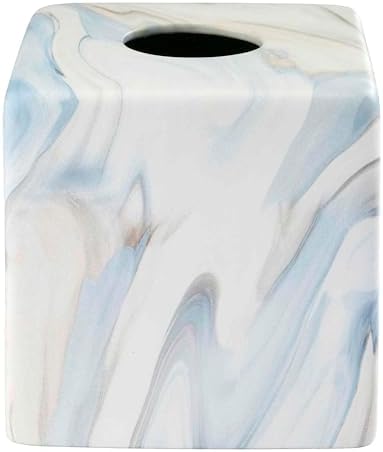Avanti Linens - Tissue Box Cover, Resin Countertop Accessories, Guest Bathroom - Image 4