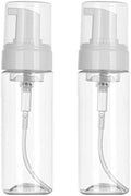 Foaming Dispenser 7oz Transparent Empty Spray Bottle 2Pcs Plastic Foam Pump by BeocallBrandBuyNow