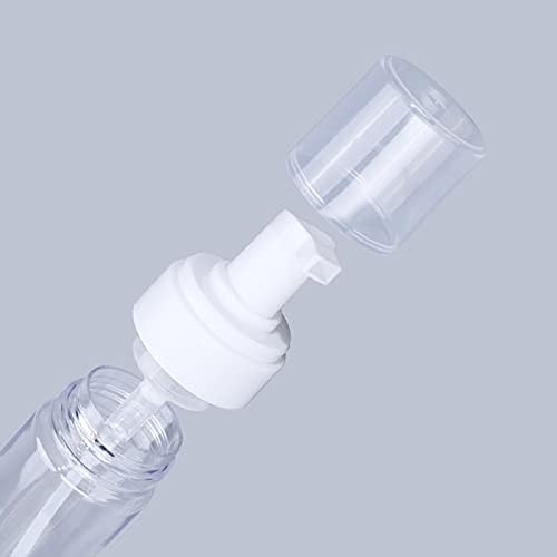 Foaming Dispenser 7oz Transparent Empty Spray Bottle 2Pcs Plastic Foam Pump - Image 4