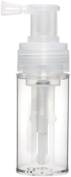 110ml Powder Spray Bottle Portable Detachable Travel Spray Bottle Plastic by Duehut
