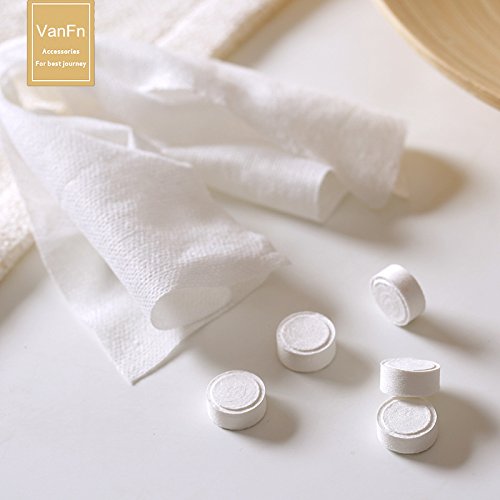VanFn Disposable Mini Compressed Towel, Pure Cotton Material, Skin-Friendly - Image 6