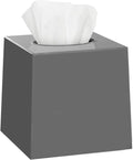 Gray Tissue Box Cover Square by DW%C3%8BLLZAHOM%C3%8B