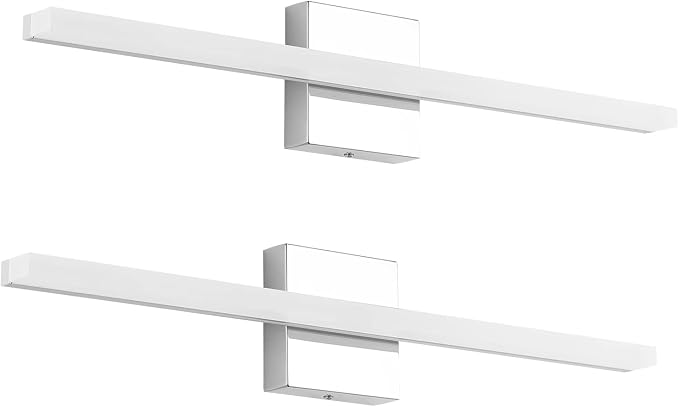 Combuh 2 Pack LED Vanity Lights Bar 24 Inch Bathroom Light Fixtures 14W IP44 - Image 7