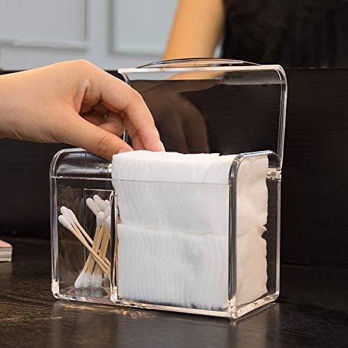 Sooyee Qtip Holder Dispenser for Cotton Ball Swab, Cotton Round Pads, 3 - Image 2