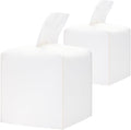 HOMOTEK 2 Pack Tissue Box Cover, Square PU Leather Tissue Holder, Decorative by HOMOTEK