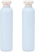 8.8 oz Travel Shampoo Bottles, Refillable Flip Cap Squeeze Bottles by UMETASS
