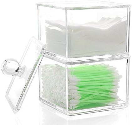 Kamay's Transparent Cotton Ball Pad Swabs Make Up Pads Dispenser Holder - Image 3