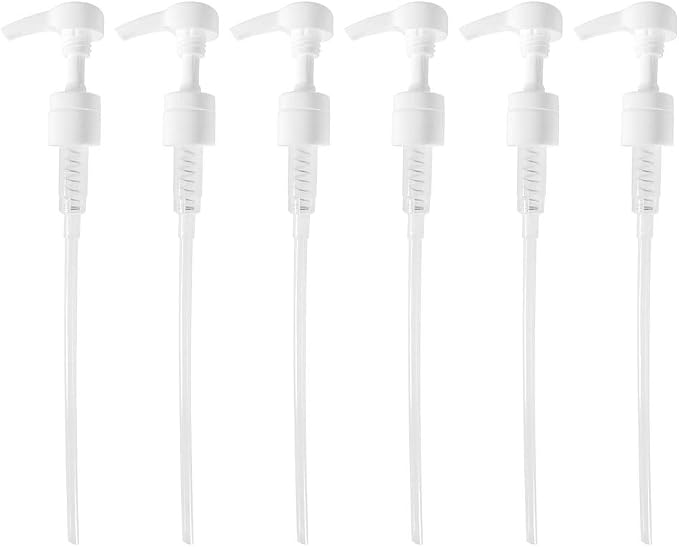 6-Pack Liter 33.8 oz Universal Shampoo Conditioner Pump Dispenser | Fits Most by Unknown