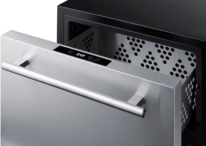 Summit 18” Drawer Cooler, Drawer Wine Cellar, Beverage Center, 0.8 cu.ft. - Image 4