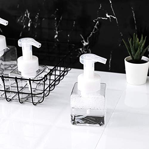 UUJOLY Foaming Soap Dispenser, 250ml Refillable Pump Bottle - Image 5