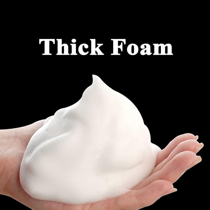 Foaming Dispenser 7oz Transparent Empty Spray Bottle 2Pcs Plastic Foam Pump - Image 6