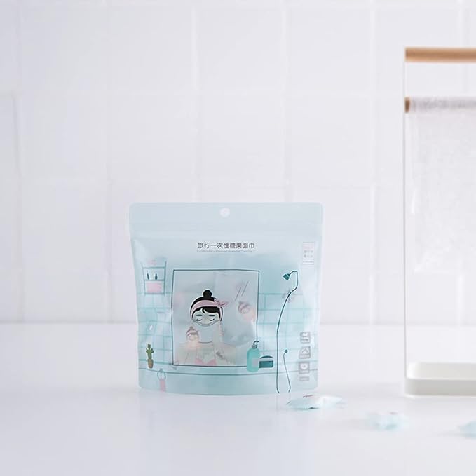 VanFn Disposable Towel, Compressed Towel, Mini Disposable Compressed Washcloth - Image 7