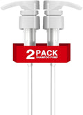 2-Pack Shampoo Pump for Liter 33.8 oz Shampoo and Conditioner, Pump Dispenser by DupakSYS