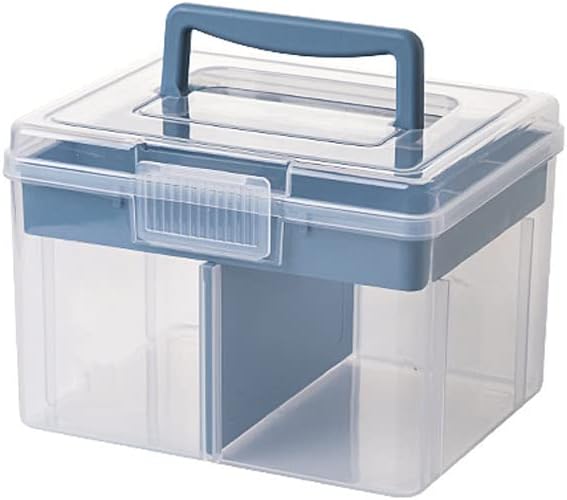 Clear Small Plastic Storage Box by Foreverie