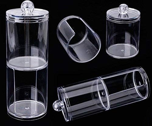 Kamay's Transparent Cotton Ball Pad Swabs Make Up Pads Dispenser Holder - Image 4
