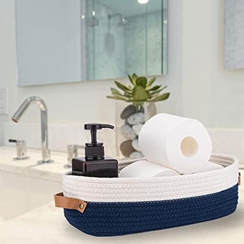 Toilet Basket, Woven Storage Basket - Image 2