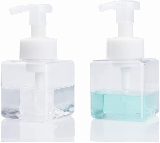 UUJOLY Foaming Soap Dispenser, 250ml Refillable Pump Bottle by UUJOLY