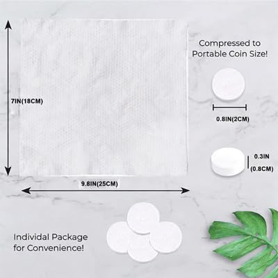 100 PCS Canned Compressed Face Towels, Compressed towels - Image 2