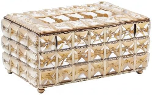 Geesatis Tissue Box Cover, Rectangle Tissue Box Holder, Rectangular Napkin - Image 8