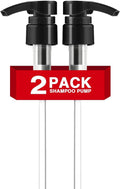 2-Pack Shampoo Pump for Liter 33.8 oz Shampoo and Conditioner, Pump Dispenser by DupakSYS