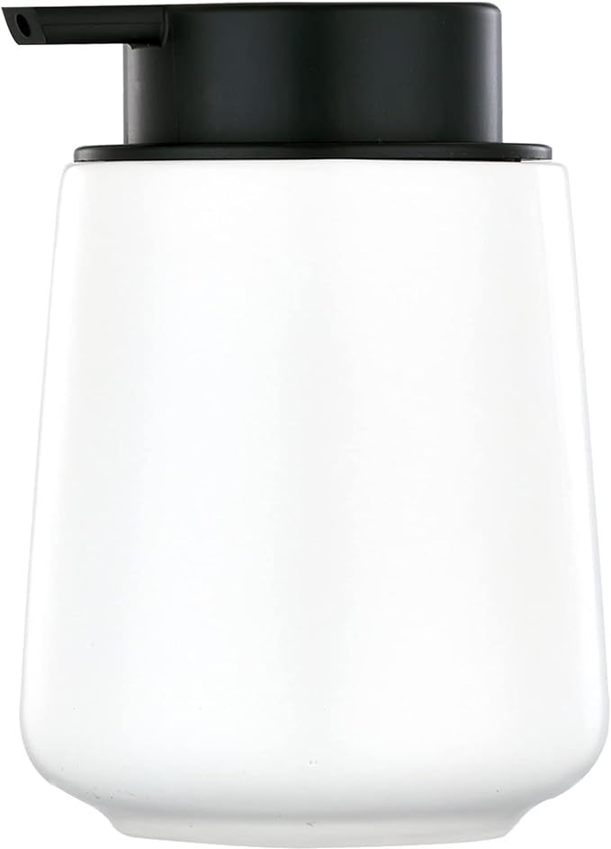 12Oz White Soap Dispenser by Eyrozia