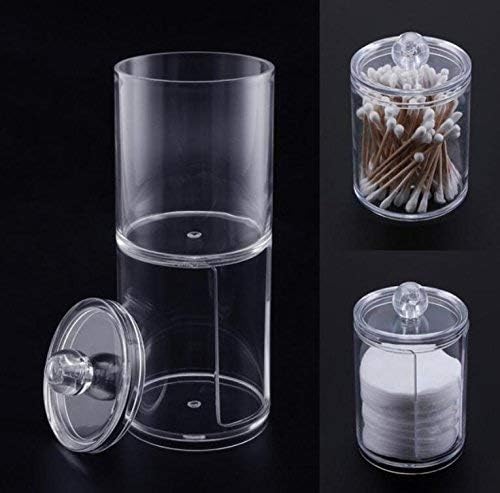 Kamay's Transparent Cotton Ball Pad Swabs Make Up Pads Dispenser Holder - Image 5