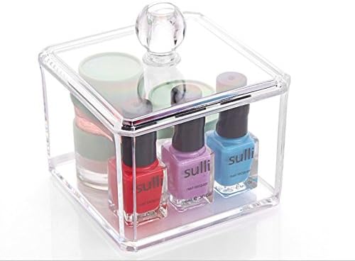 Kamay's Transparent Cotton Ball Pad Swabs Make Up Pads Dispenser Holder - Image 3