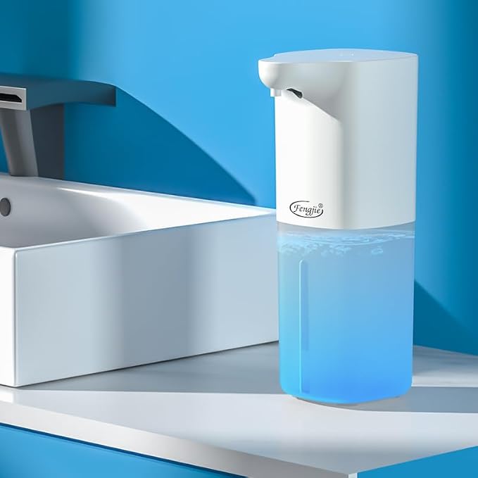 Automatic Foaming Soap Dispenser, Rechargeable, 11.8oz Touchless - Image 7