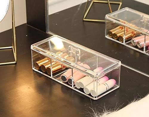 Square Acrylic Cotton Ball Pads Gauze Swab Holder Organizer Q-tip Dispenser - Image 5