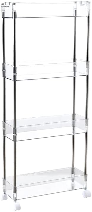Chris.W Slim Storage Cart 4 Tier by Unknown