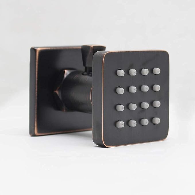 Shower Body Jets with On-Off switch Solid Brass Shower Body Spray Massage - Image 8