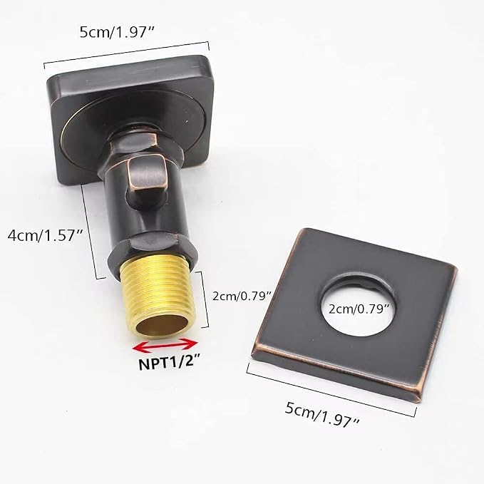 Shower Body Jets with On-Off switch Solid Brass Shower Body Spray Massage - Image 4