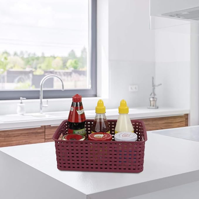 Sandmovie Plastic Weave Storage Baskets - Image 5
