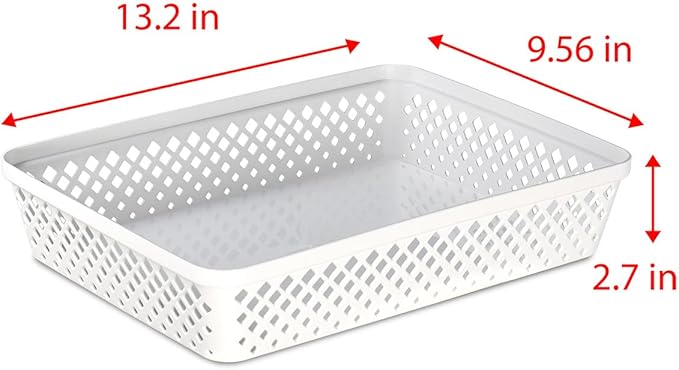 Glad Plastic Storage Basket Set - Image 6