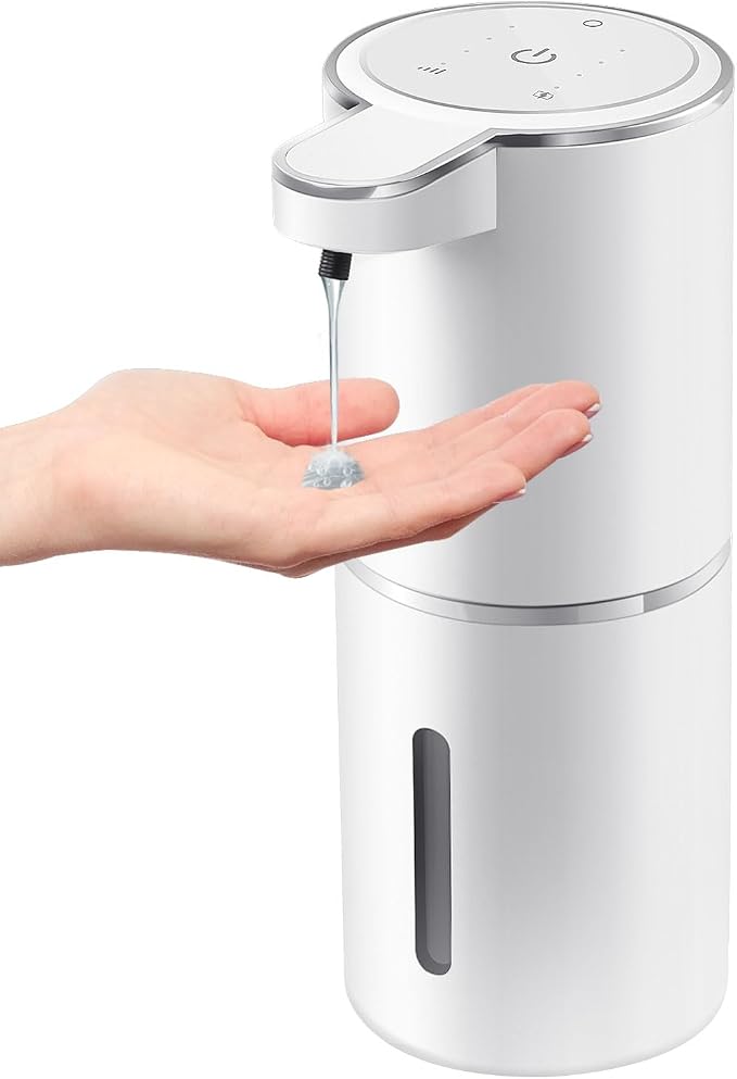 Automatic Liquid Soap Dispenser, 4-Level Adjustable, Wall Mount, USB by Gotofine