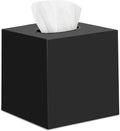 Black Tissue Box Cover – Square Tissue Box Holder by DW%C3%8BLLZAHOM%C3%8B