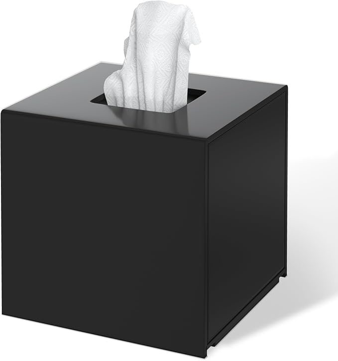 FEMELI Acrylic Tissue Box Cover Square by FEMELI