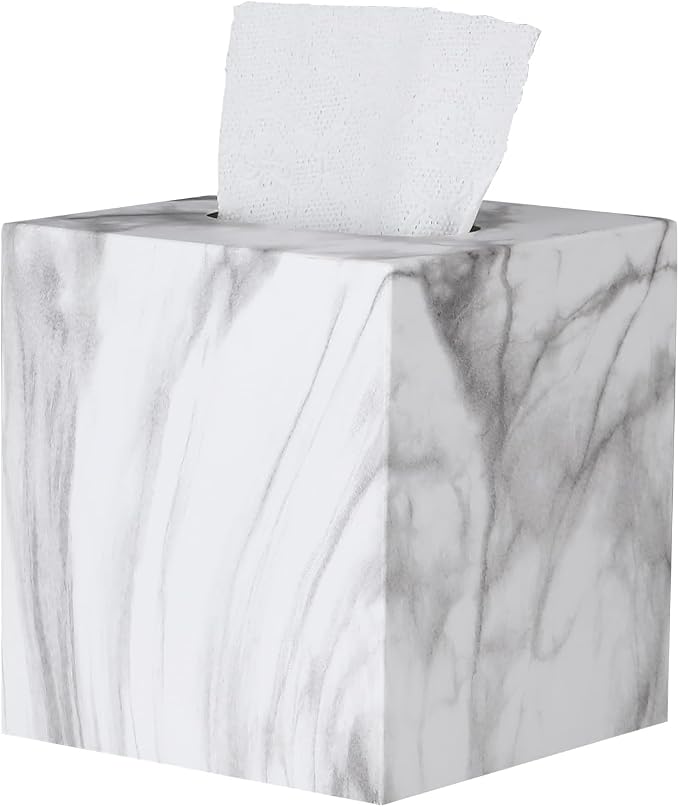 Metal Square Tissue Box lid, Modern Facial Tissue Holder by HOUSE+DIARY