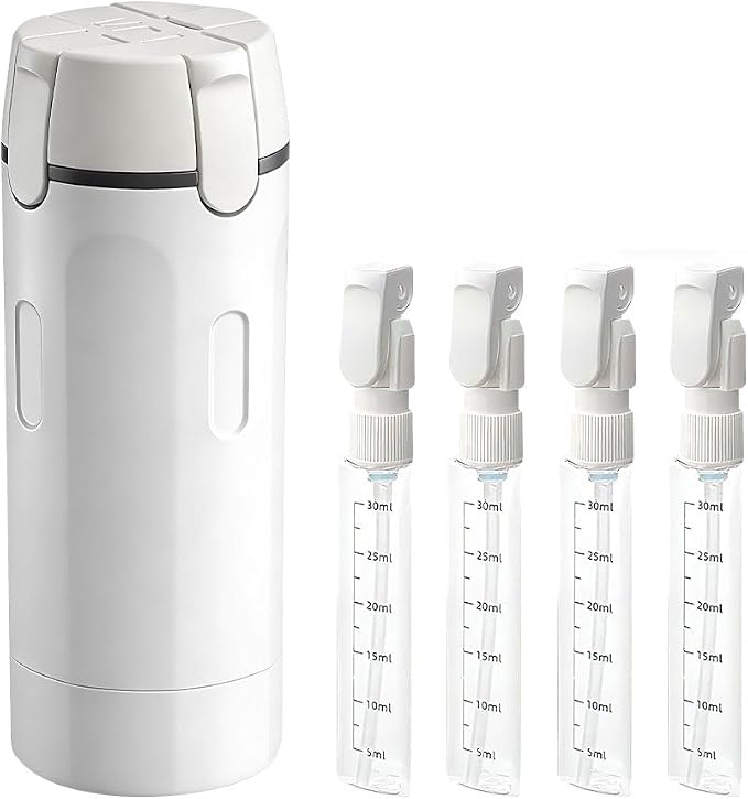 2026 New 4 in 1 Travel Dispenser Bottle, 4 Pack 30ML Travel Bottles by Eadwe