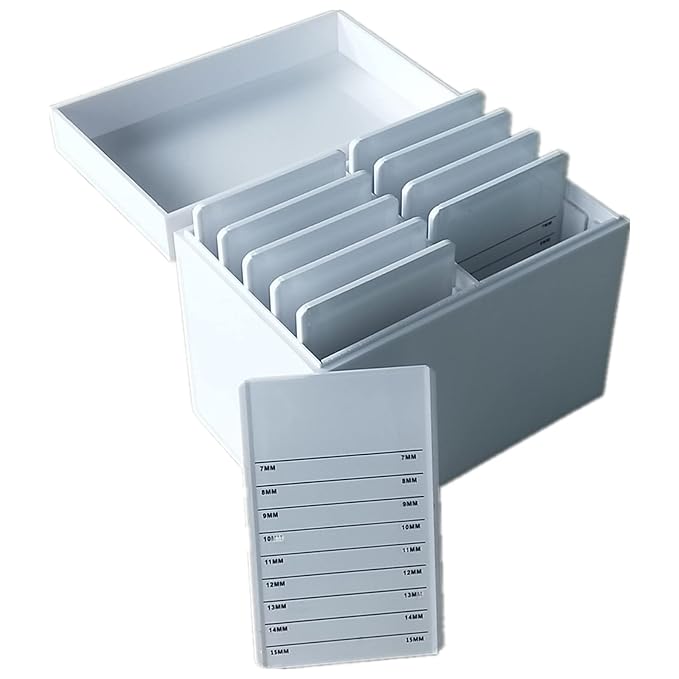Acrylic 10 Layers Eyelases Extension Storage Box, Grafting Eye lashes - Image 4