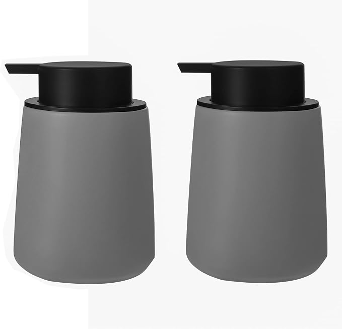 Foaming Hand Soap Dispenser Ceramic, Foam Dish Soap Dispenser by UUJOLY