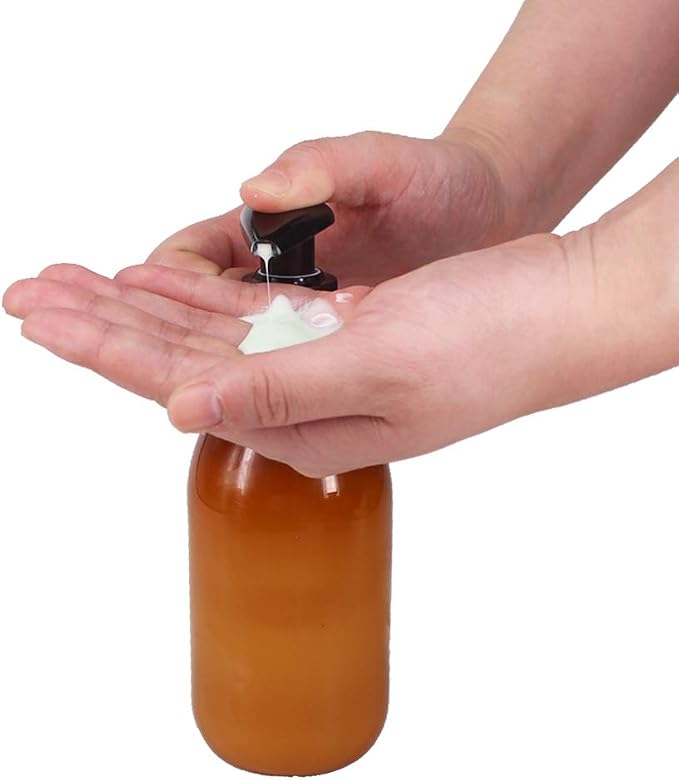 8 Pack 8OZ Empty Plastic Pump Lotion Bottles - Image 6