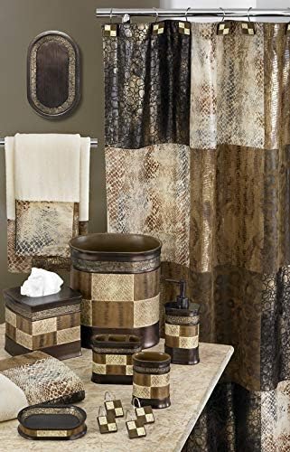 Zahari Home 4pc Zambia Stylish Bathroom Accessories Set Soap Pump, Tooth Brush - Image 7