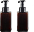 Foaming Soap Dispenser, 450ml Refillable Modern Square Pump Bottle by coldchill