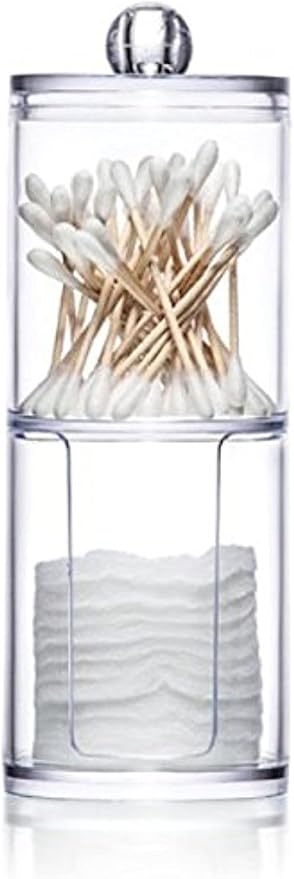 Kamay's Transparent Cotton Ball Pad Swabs Make Up Pads Dispenser Holder by Kamay%27s