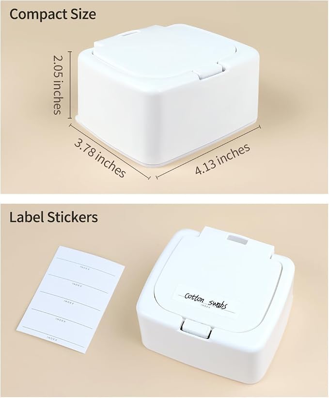 2-Pack Floss Pick Holder and Qtip Holder - Image 8