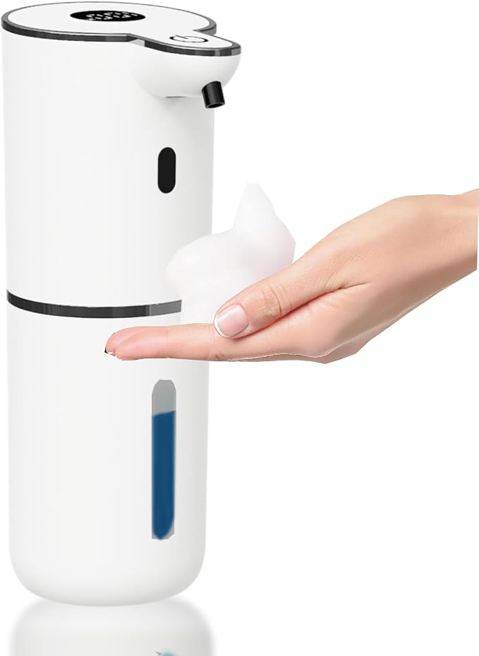 Automatic Soap Dispenser Touchless, Foaming Soap Dispenser 6 Adjustable Level by AUTOMATICSOAPDISPENSER