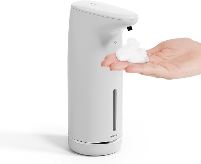 mooas Automatic Foaming Soap Dispenser Milky Touchless Foaming Hand Soap by mooas