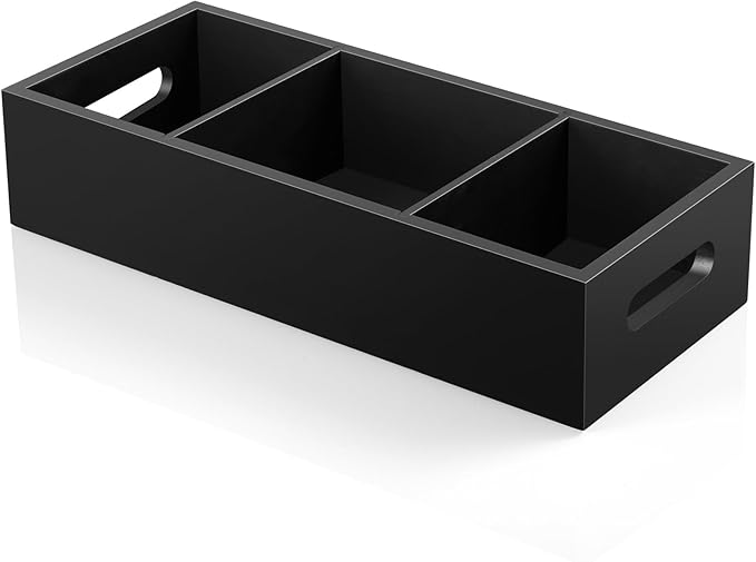14 Inch Bathroom Basket with Removable Dividers by Unknown